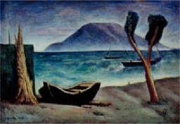 Carlo Carra seascape