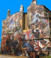 LOndon: street mural