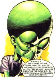 Trocchi as The Mekon