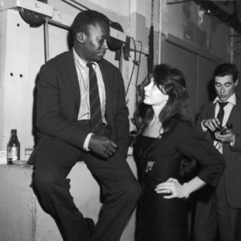 Miles Davis & Juliette Greco