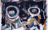 Miles Davis painting
