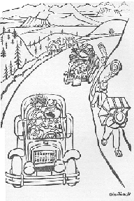 the Generals in their Packard: Diego Rivera