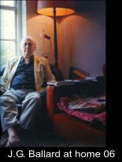 JG Ballard at home 2006 {photo KC Bentall}
